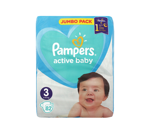 Pampers N3 ბავშვის საფენი 6-10 კგ 